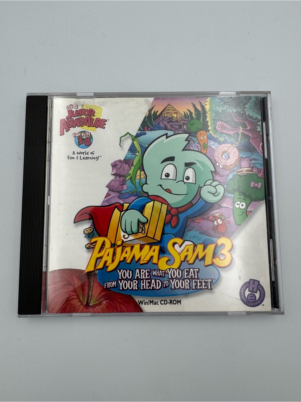 Pajama Sam 3 You Are What You Eat PC Mac CD ROM‎ Complete Humongous Game